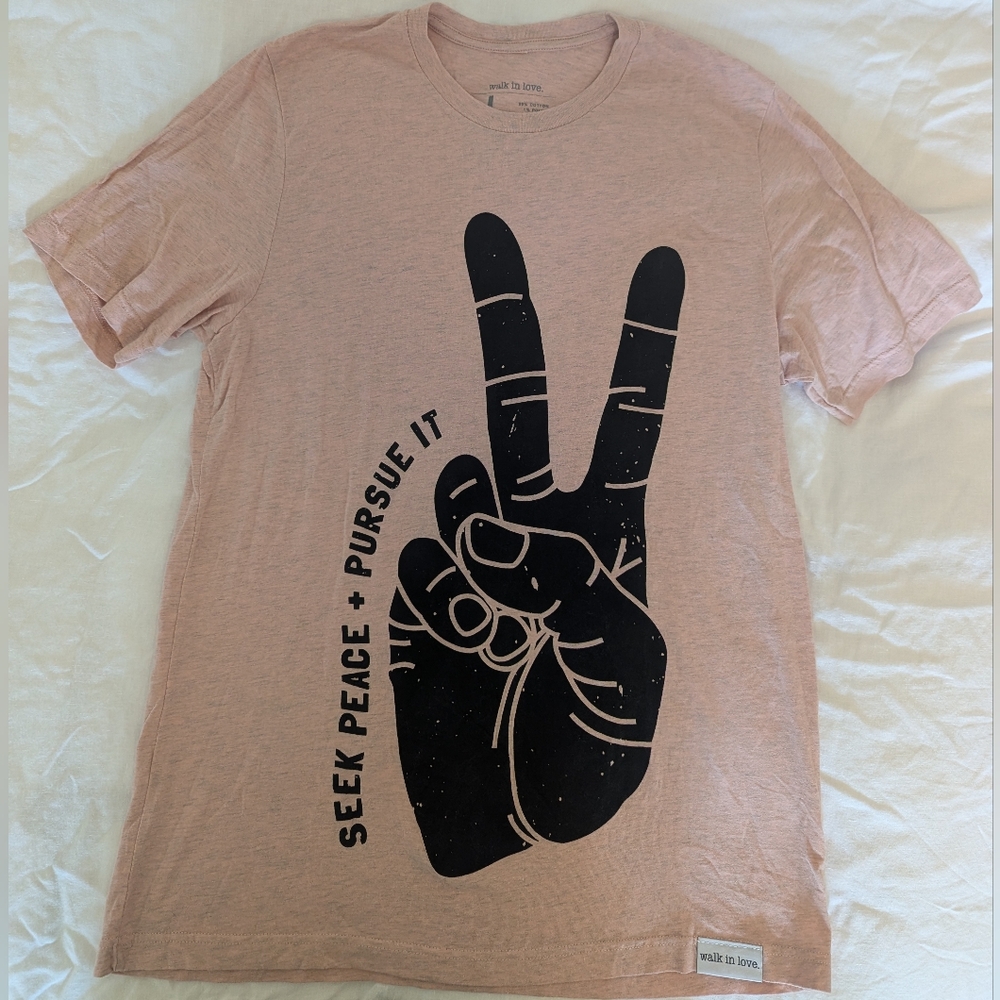 Walk in love Tshirt unisex Large